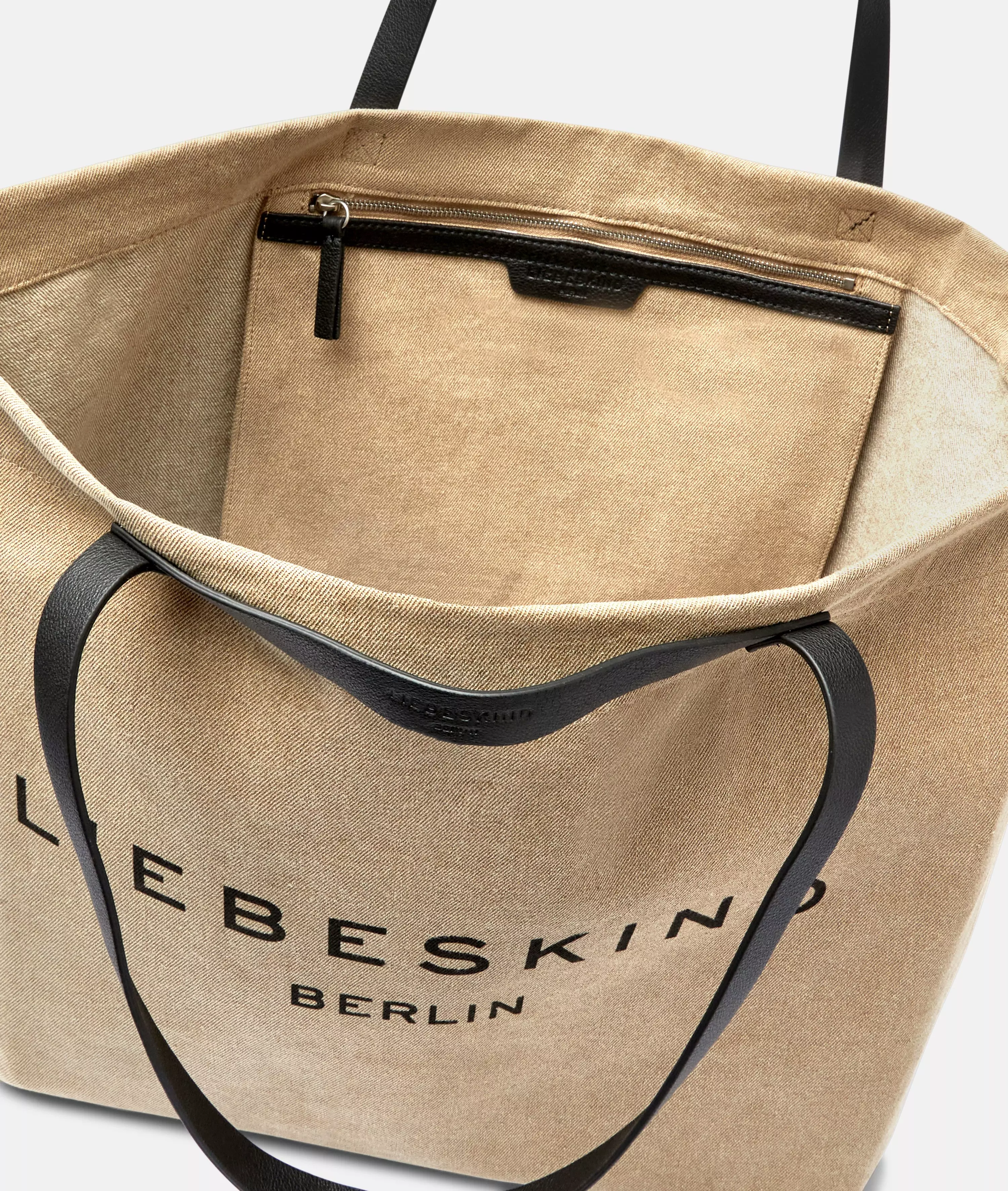 Denim Aurora Shopper L Large denim shopper