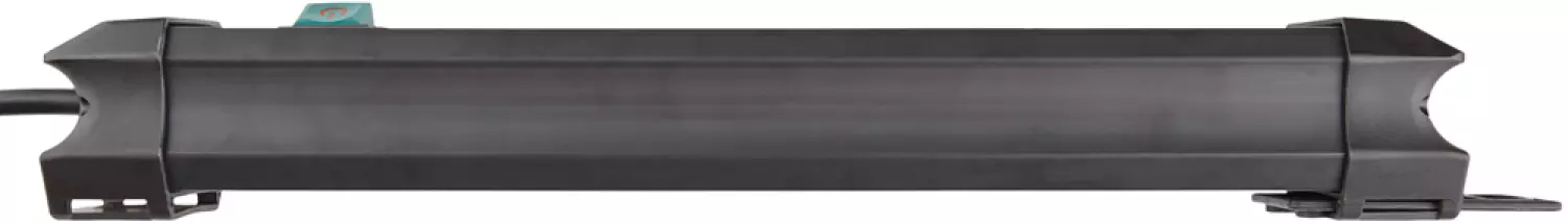 Brennenstuhl 1951560100 6 Voudige stekkerdoos met schakelaar - Zwart / lichtgrijs - 3m