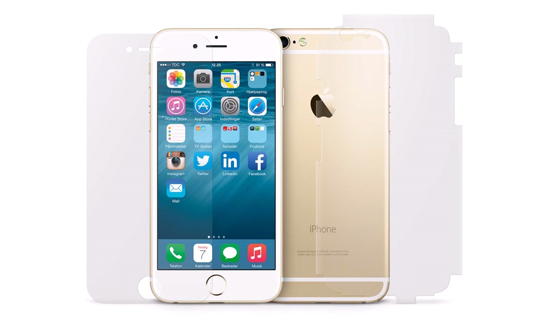 Full body clear 0,2mm cover iP 6 Plus