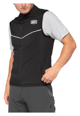 Gilet Coupe-Vent 100% Corridor Noir