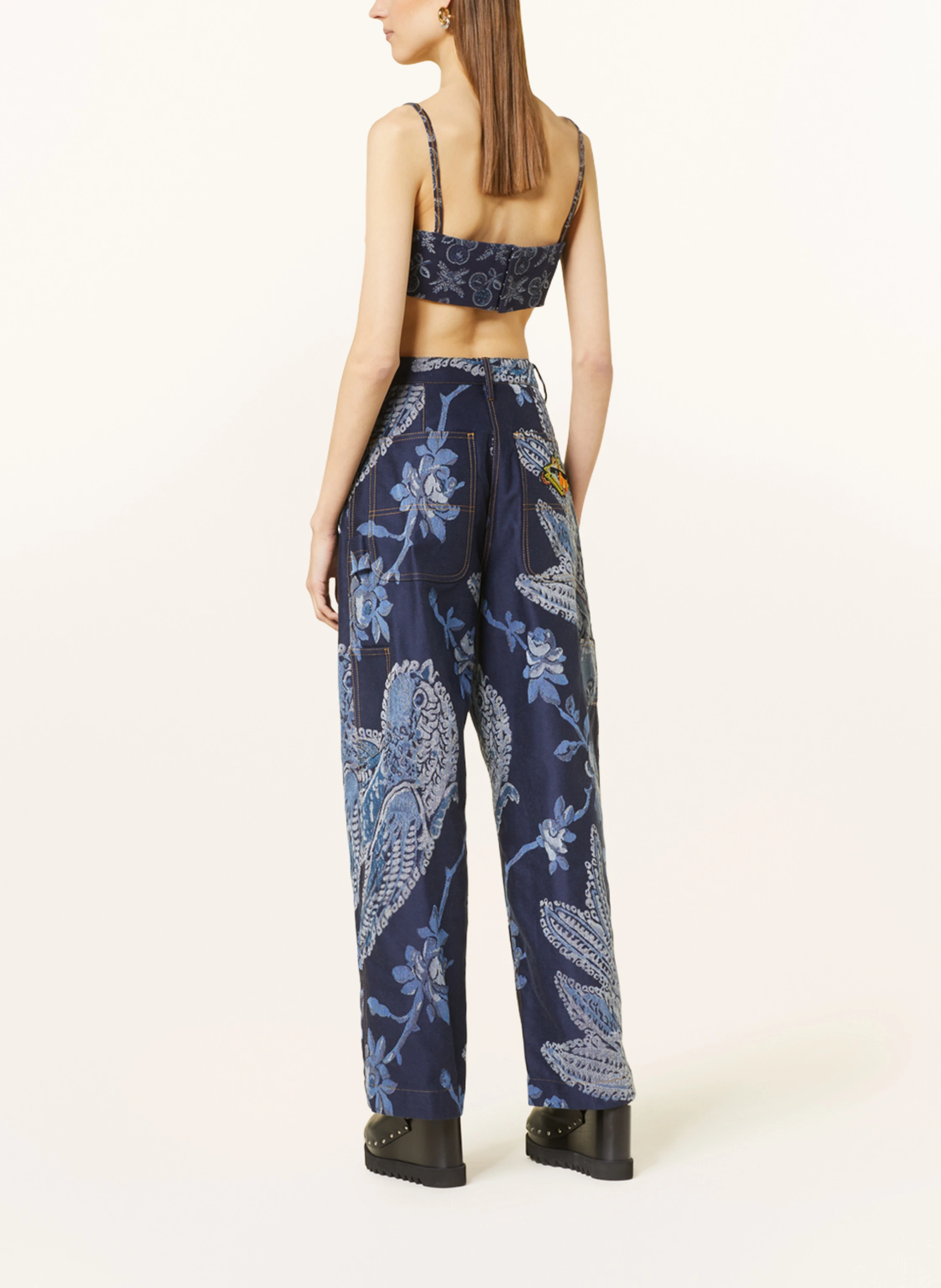 ETRO Marlenehose aus Jacquard