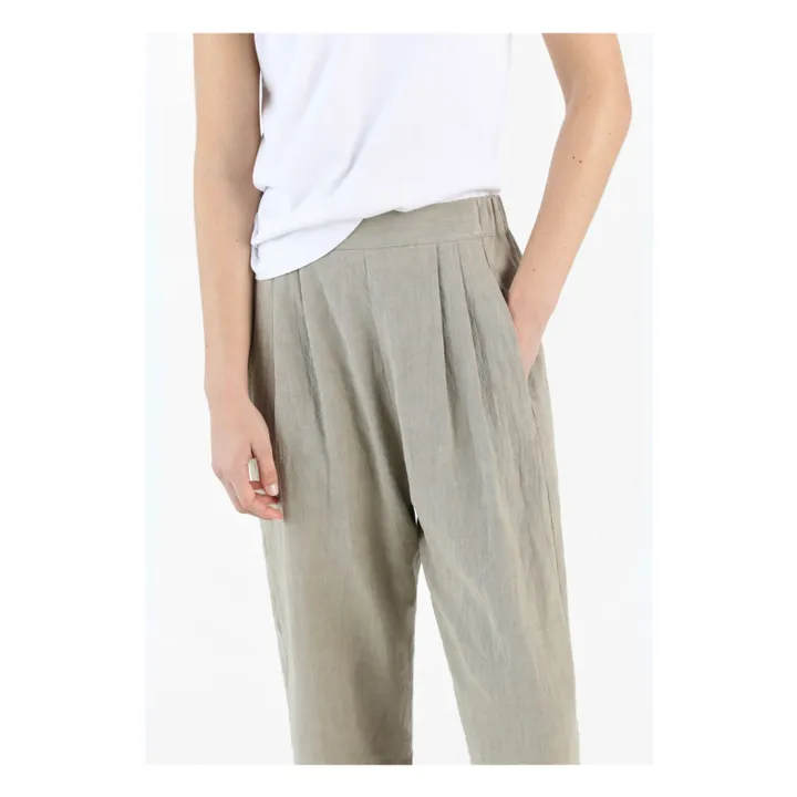 Masscob Pantalon Joan Lin | Vert kaki