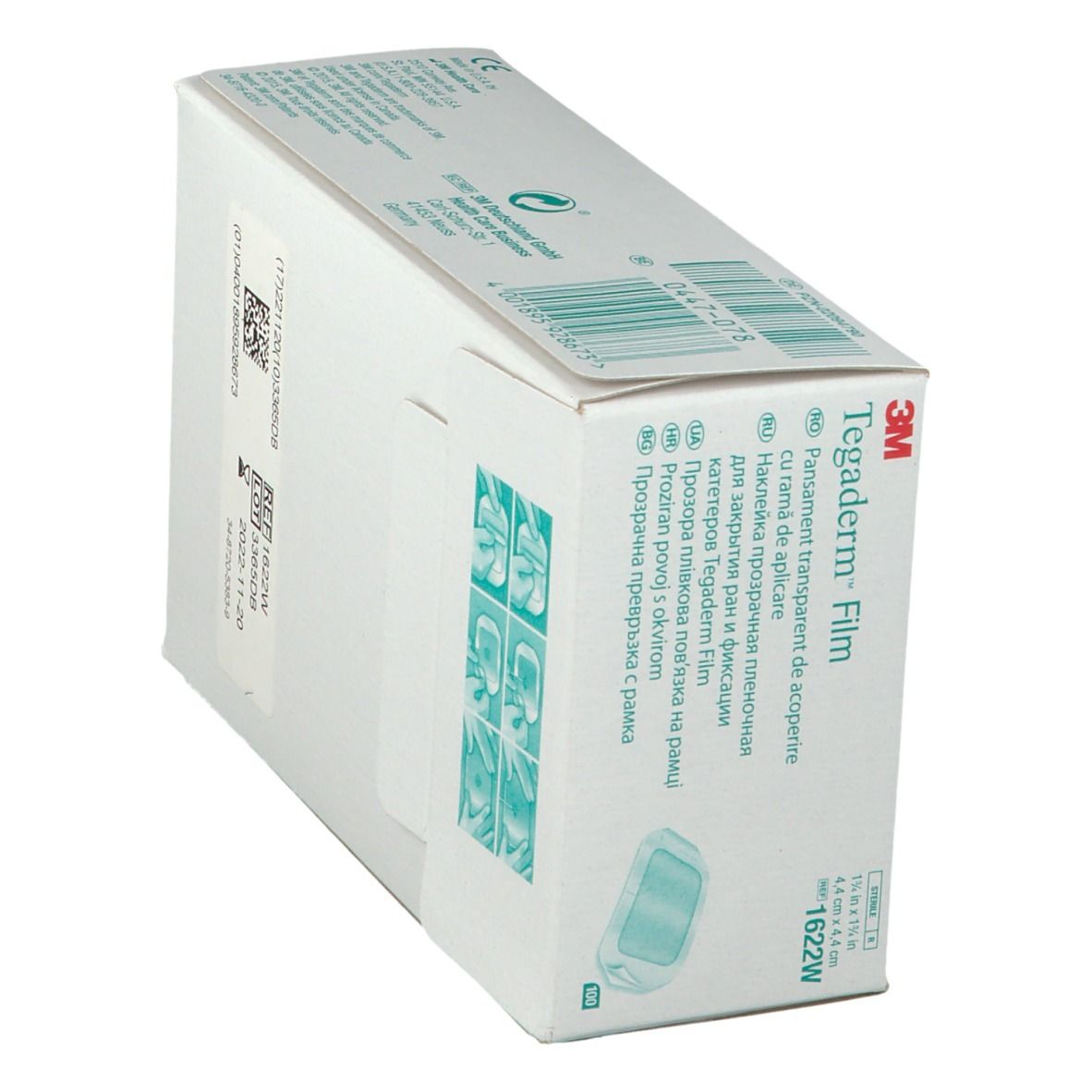 3M™ Tegaderm™ Transparenter Filmverband mit Applikationsrahmen