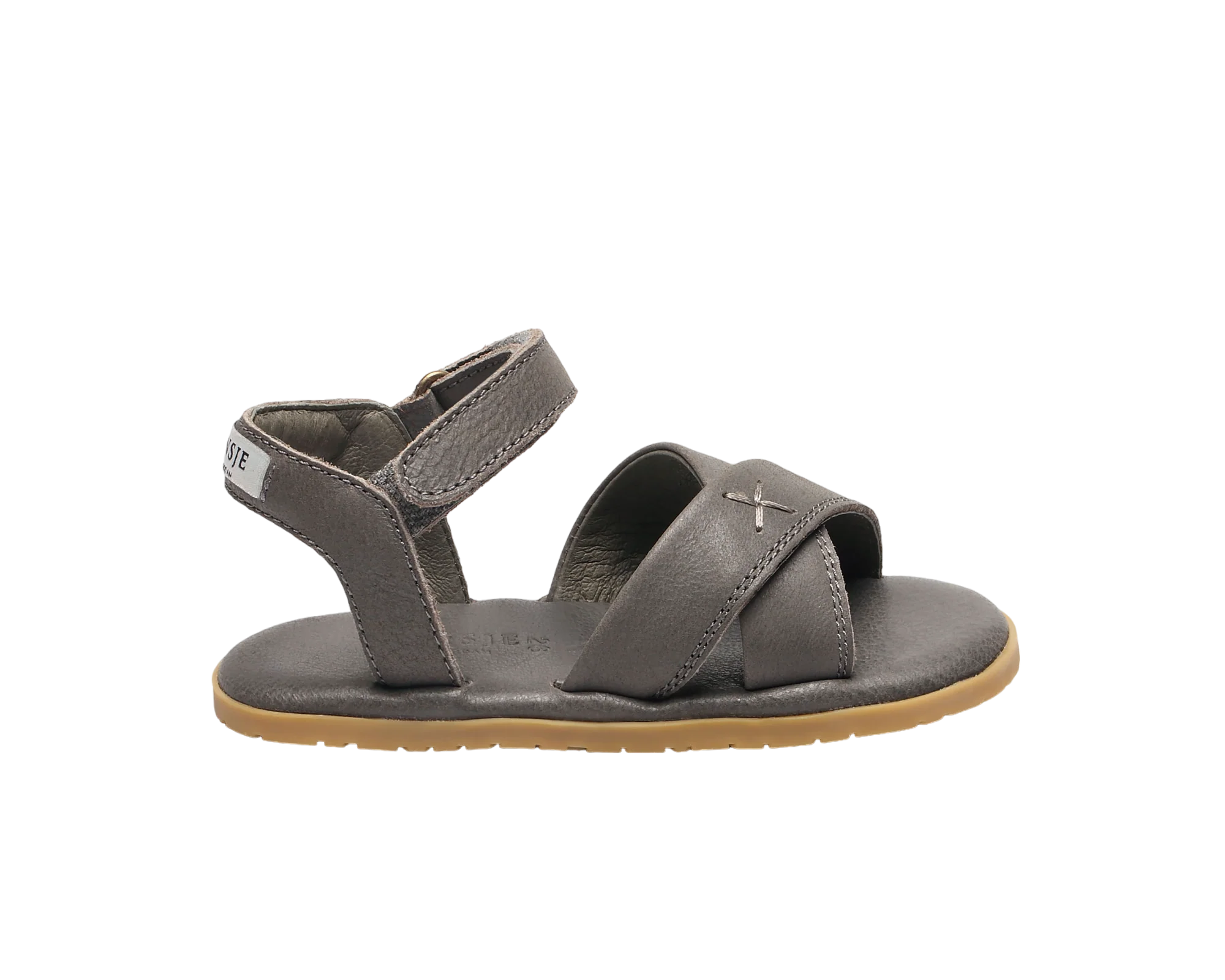 Qotis Sandals | Grey Leather
