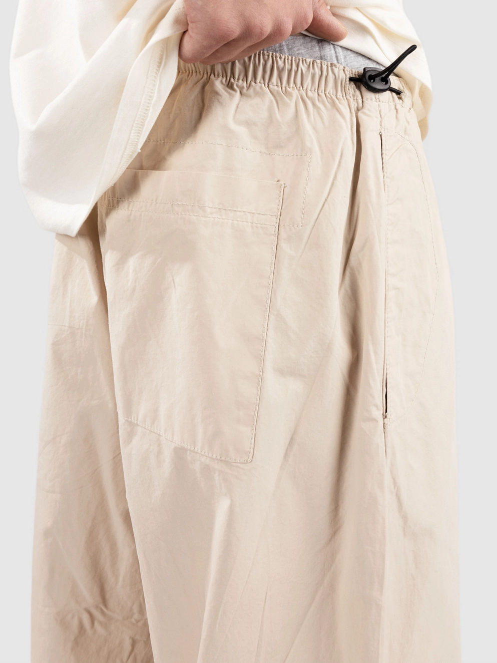 Urban Classics Popline Parachute Pants wetsand