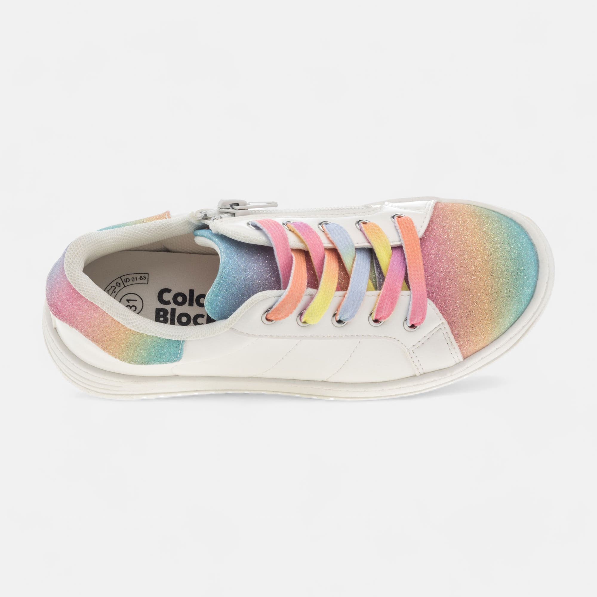 Baskets basses Fille multicolore