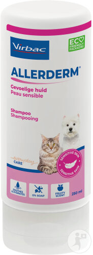 Virbac Allederm Shampoing Peau Sensible Chiens Et Chats Flacon 250ml