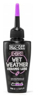 MUC-OFF - Lubrifiant chaîne conditions mouillées eBIKE - 50ml