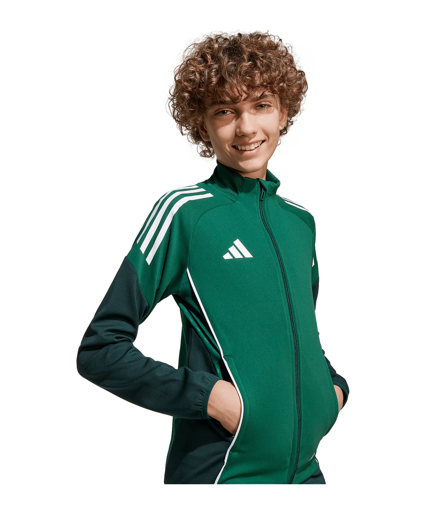 adidas Tiro 25 Competition Trainingsjacke Kids Grün