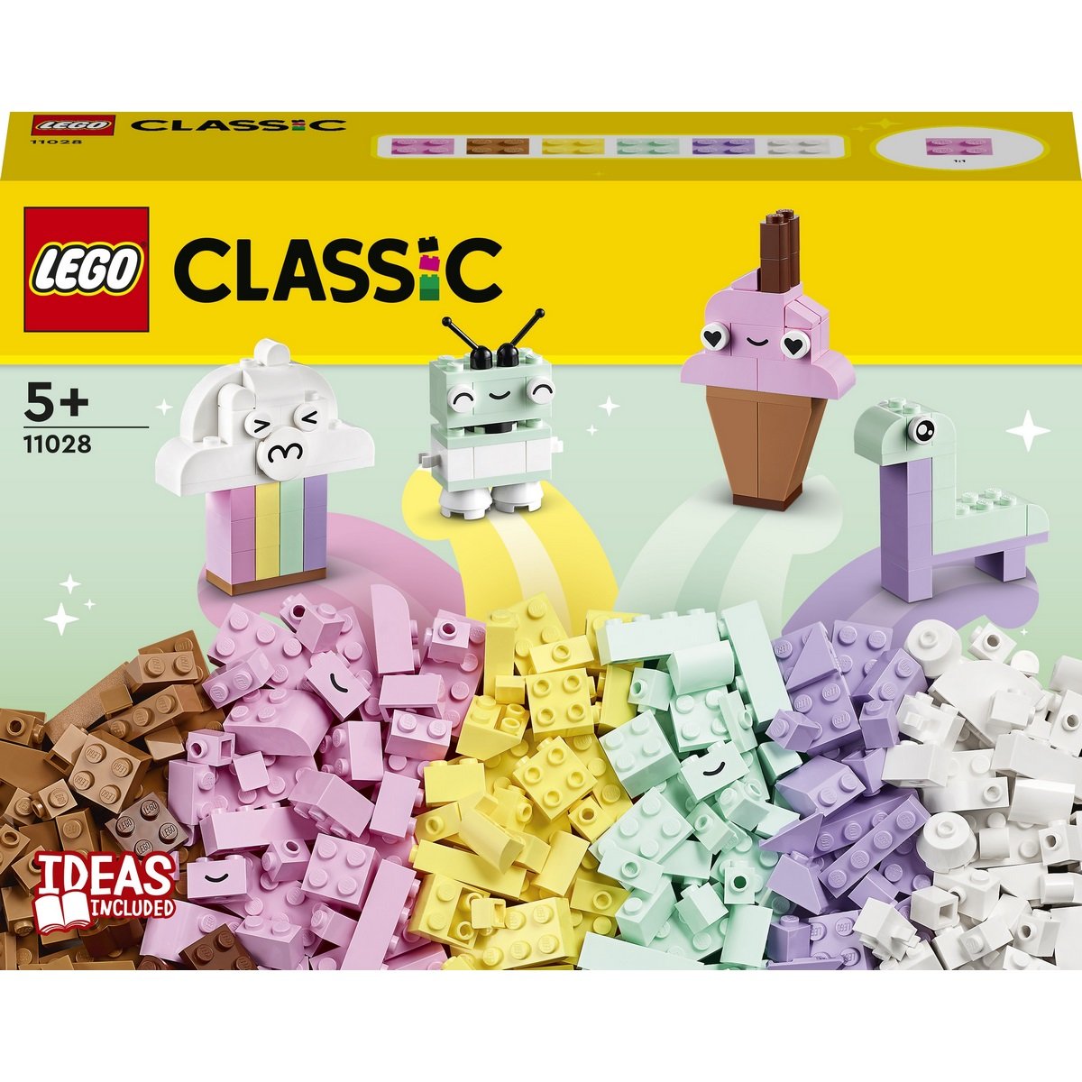 Amusement créatif pastel Lego Classic 11028