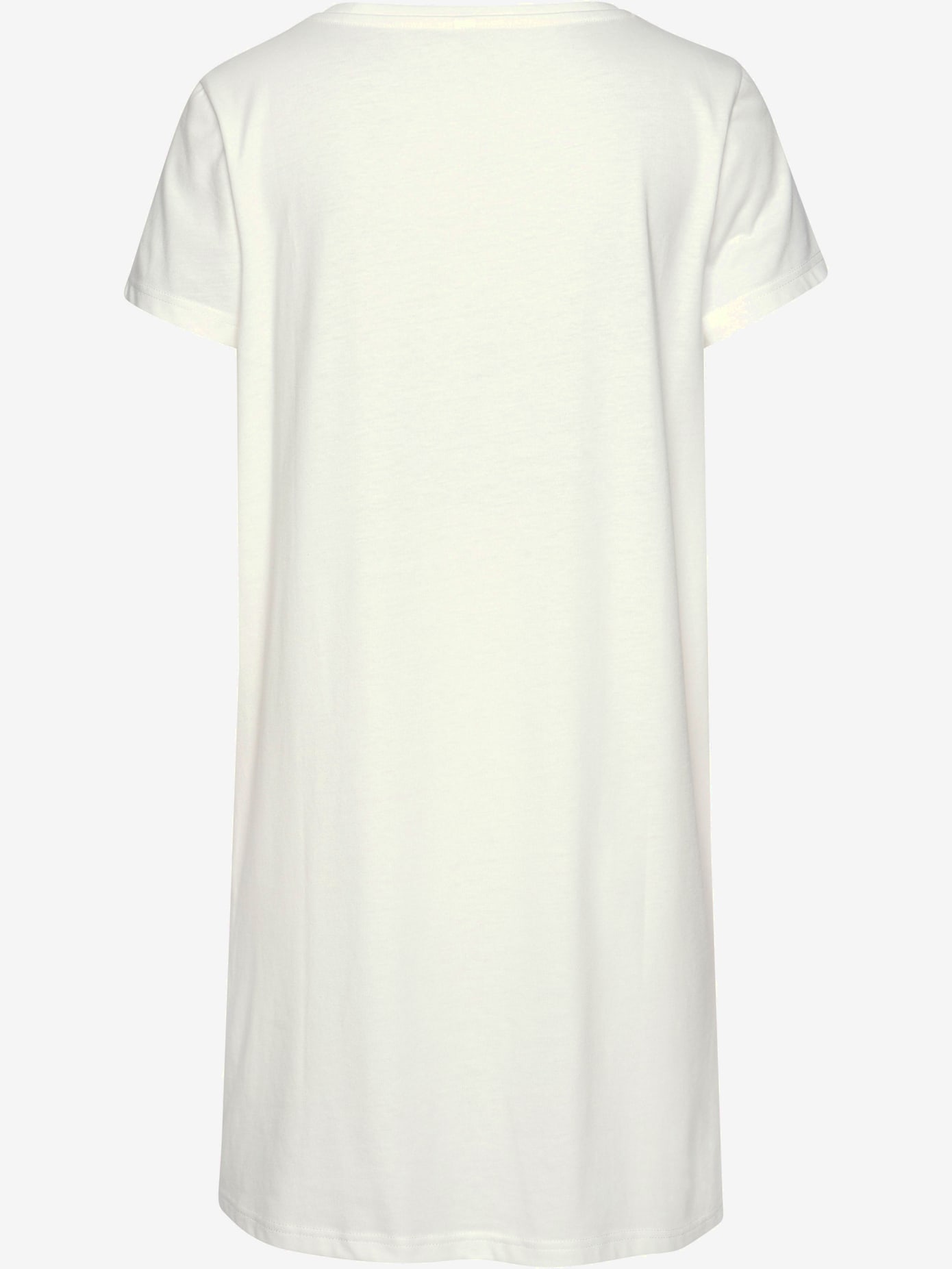 Chemise de nuit t-shirt de nuit à imprimé floral devant