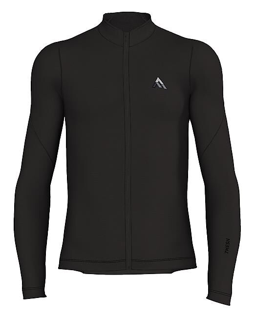 7MESH - MAILLOT ML ZIP INTEGRAL ASHLU MERINO LS M
