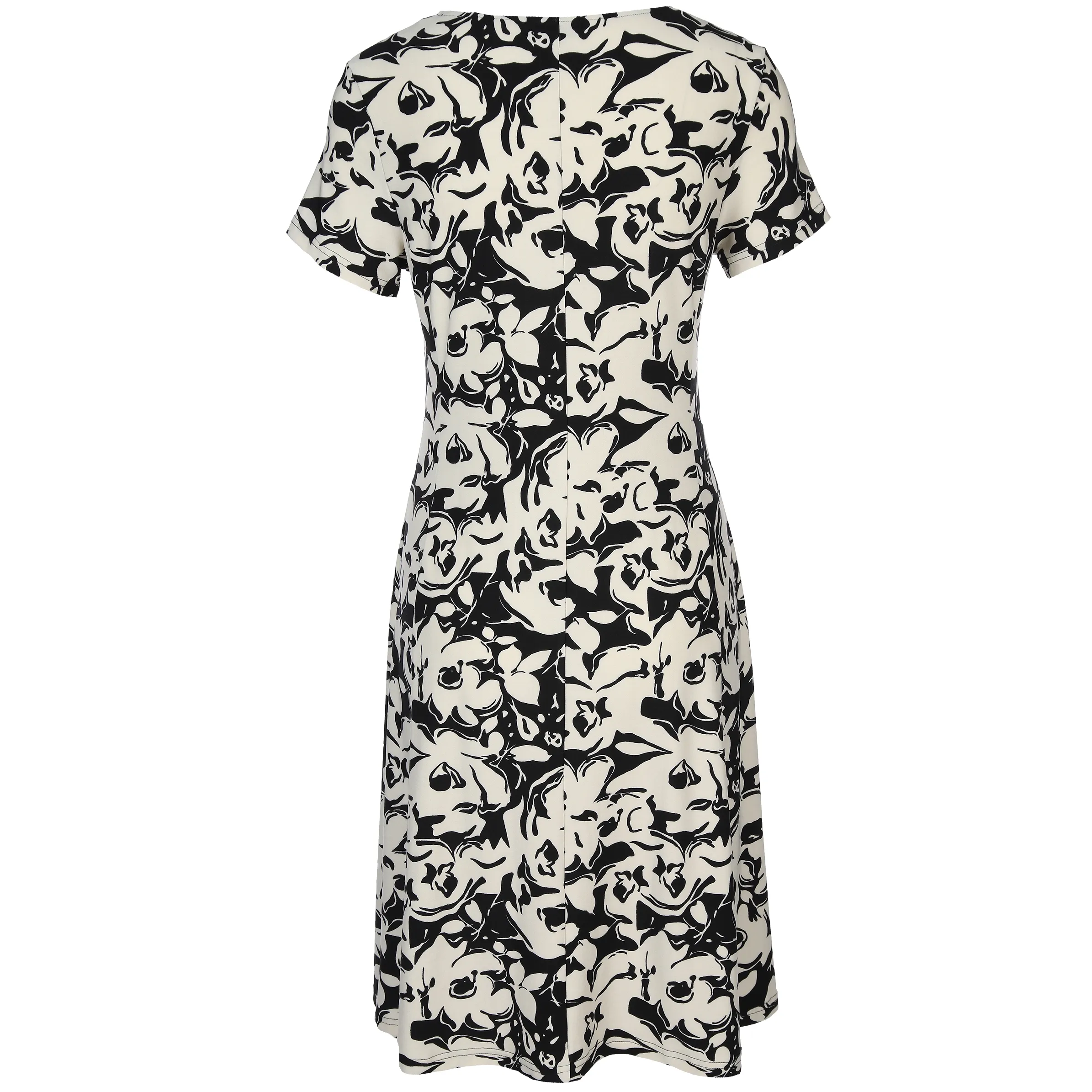 Damen Shirtkleid mit Blumenprint