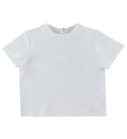Emporio Armani T-Shirt - Off White m. Logo