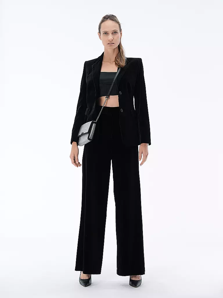 MSGM Hose Flared Fit schwarz