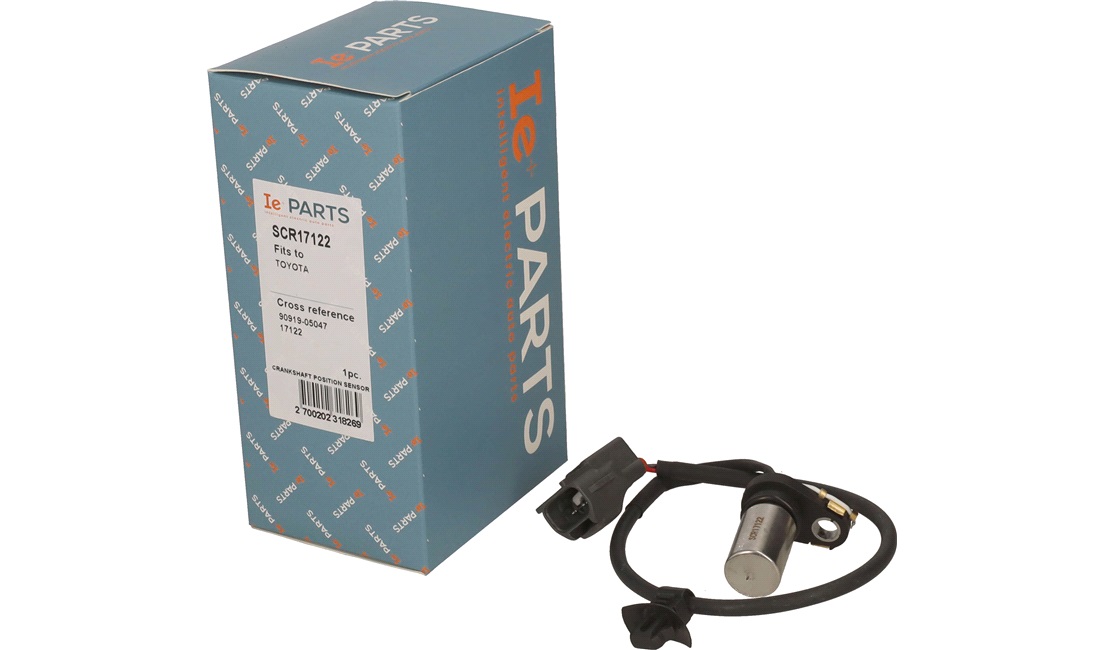 Impulsensor, krumtapaksel