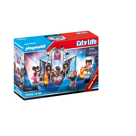Groupe de rock Playmobil City Life 71042