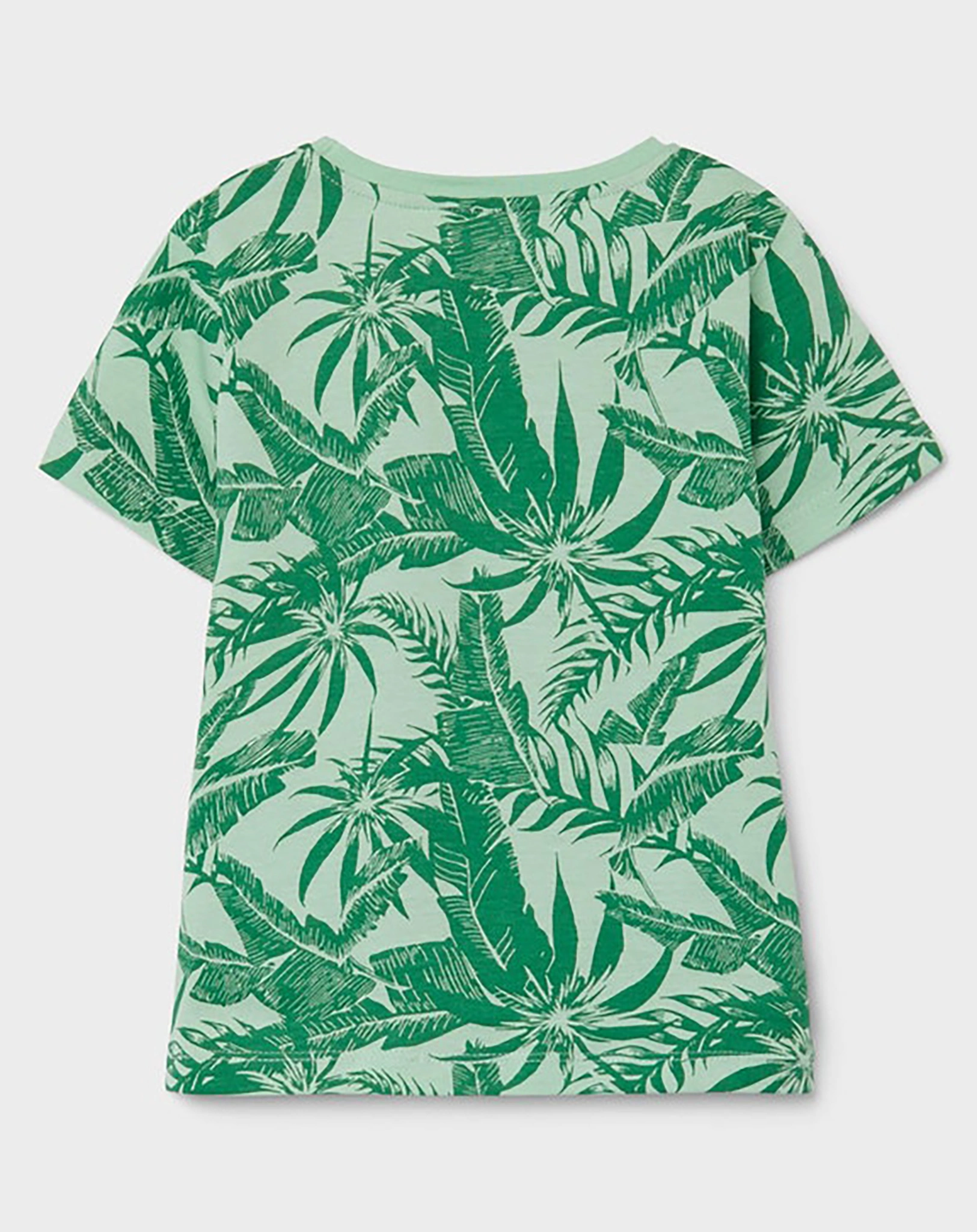 T-Shirt NMMJOE - PALMEN in hemlock