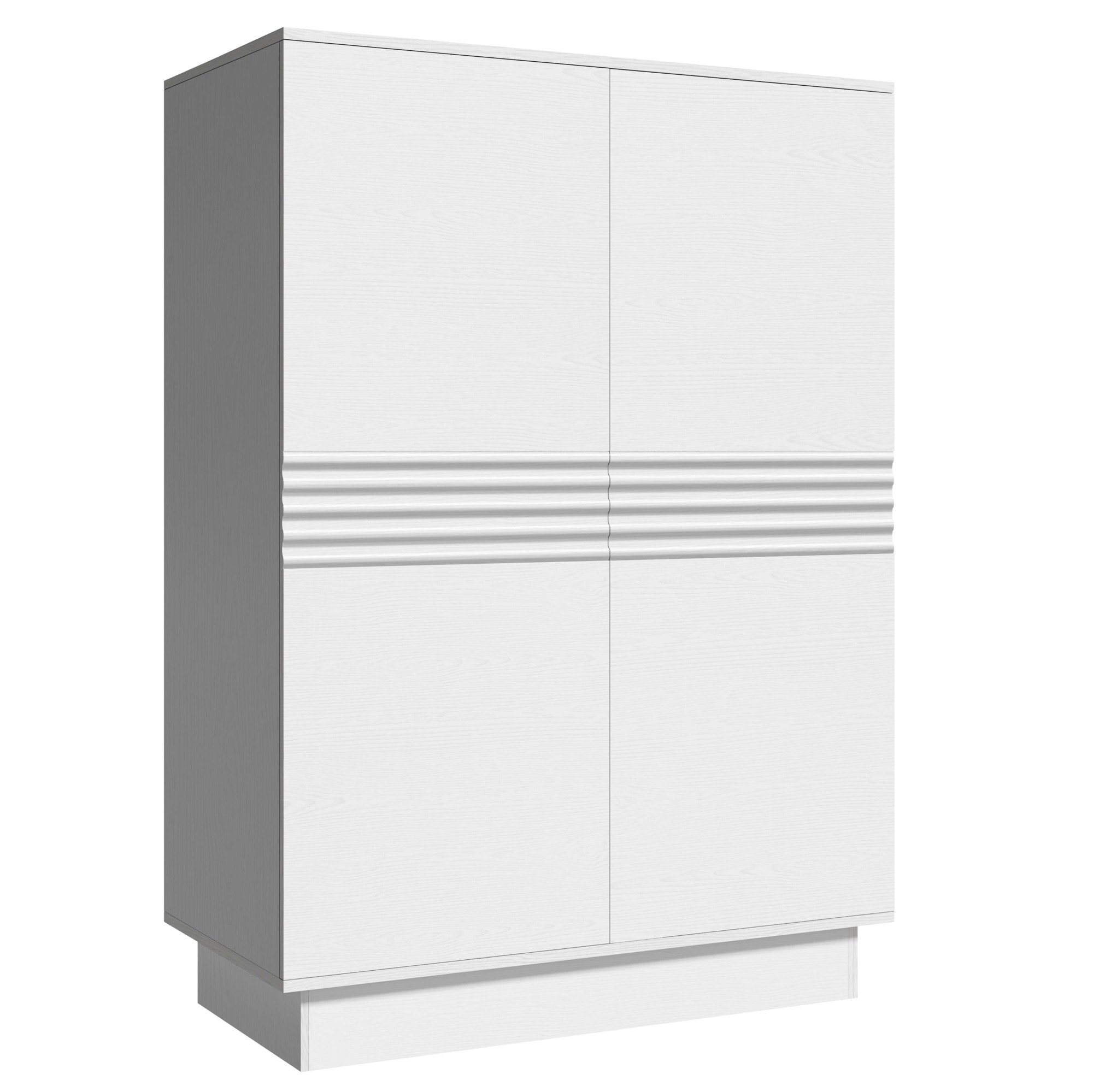 Home affaire Highboard »Angers« Kommode, Midischrank mit Push-to-open, 2 Einlegeböden, Breite 90 cm