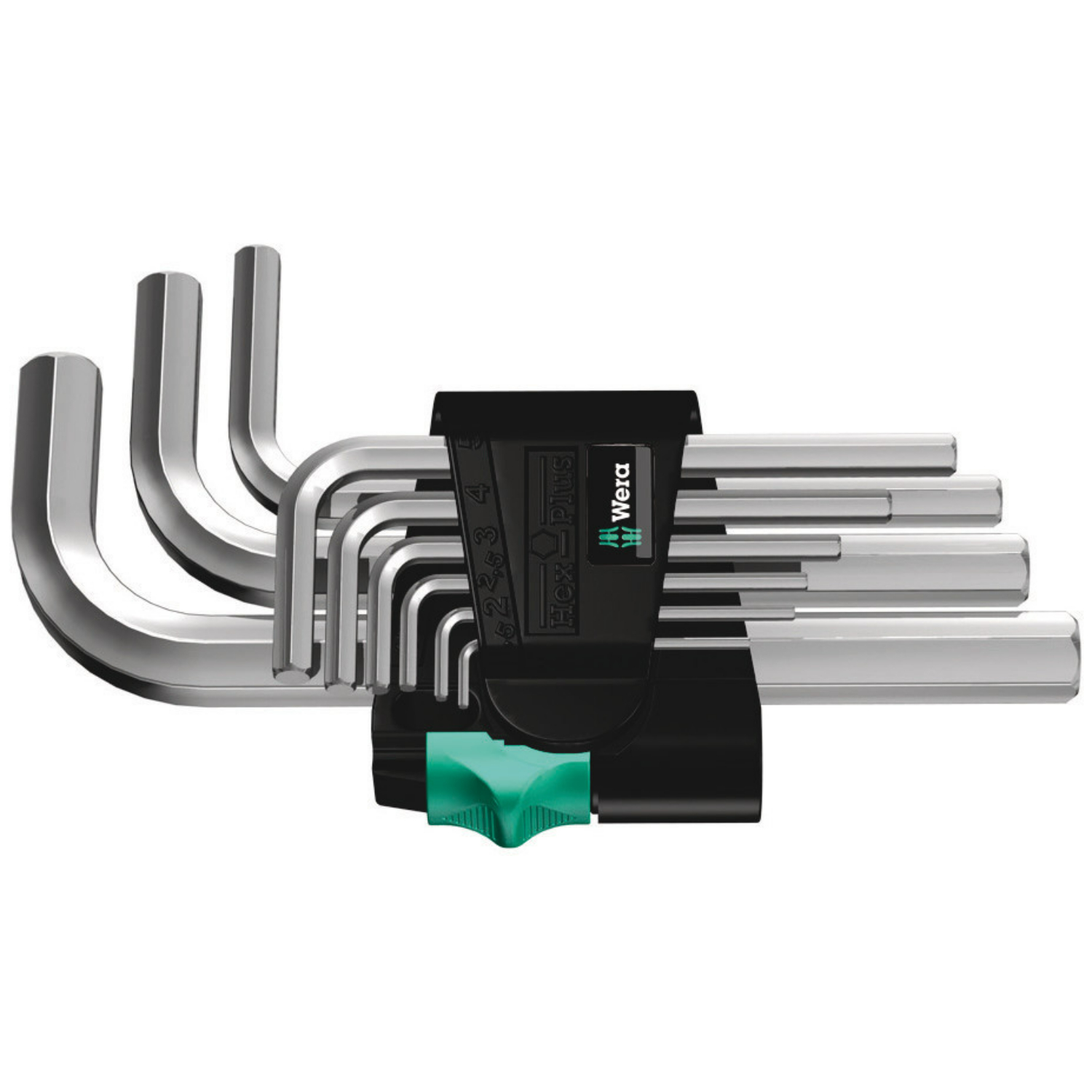 Wera 05021406001 9-delige Inbussleutelset - 1,5-10mm