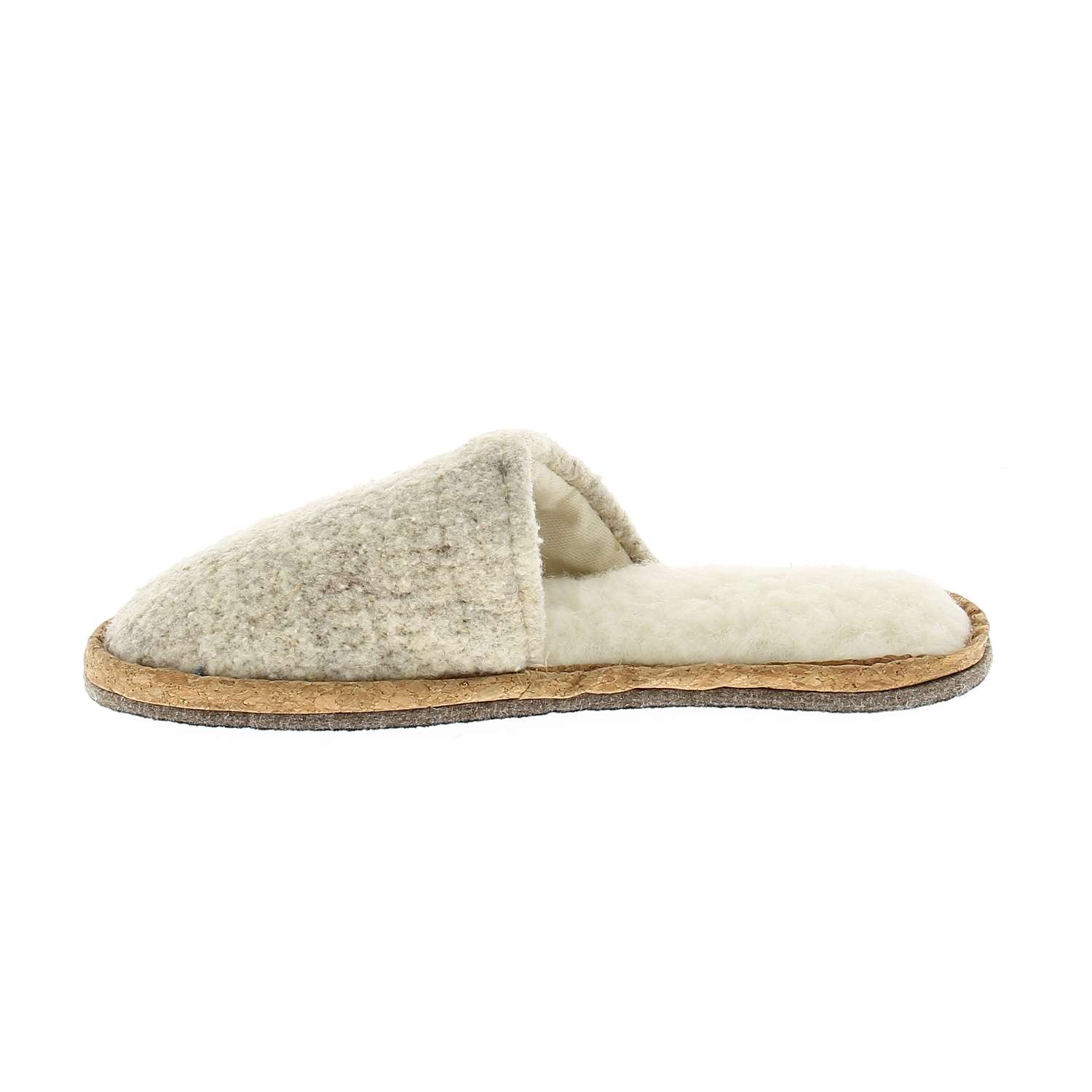 Chaussons femme LA PANTOUFLE BIO LA LAINE