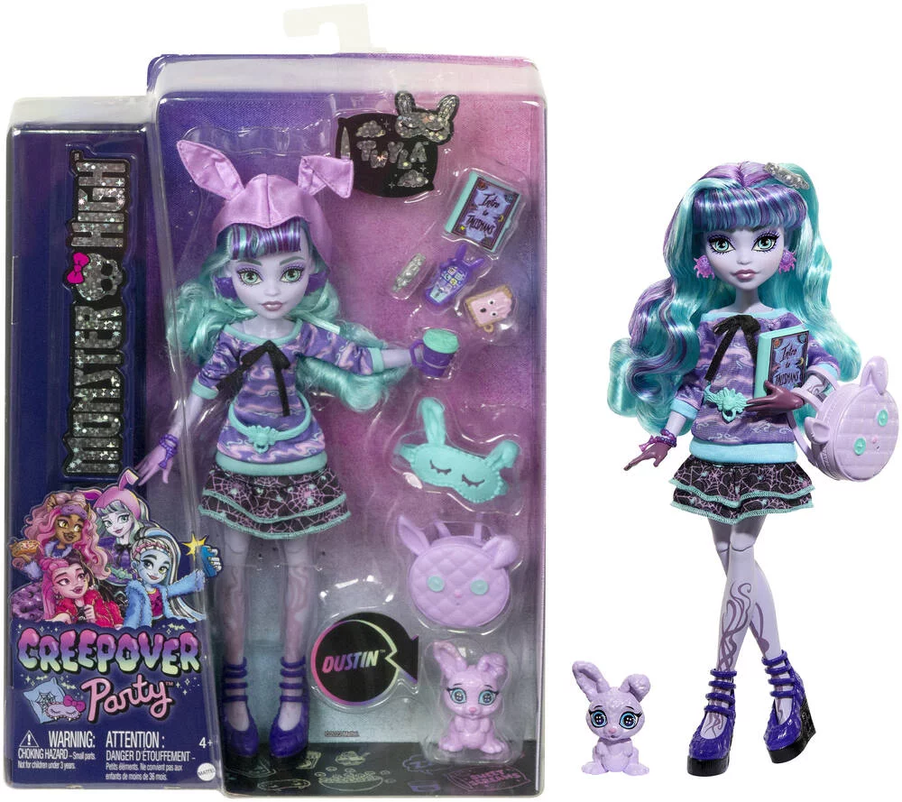 MONSTER HIGH - POUPEE TWYLA SOIREE PYJAMA