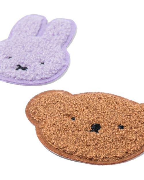 3 écussons thermocollants Miffy