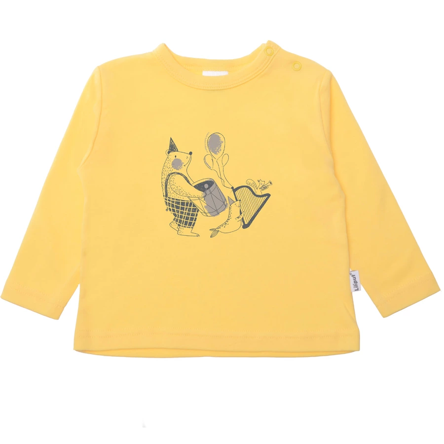 Liliput Langarmshirt Musiker weiß