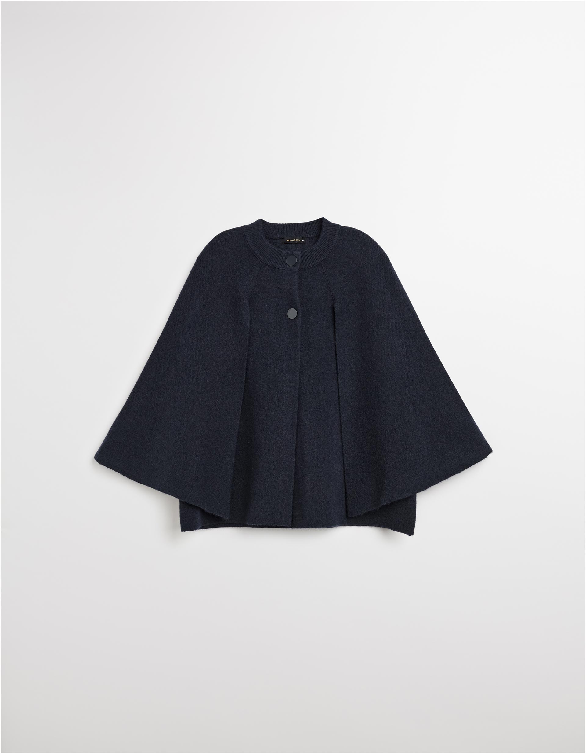 Capa de Malha, Mulher, Azul Escuro
