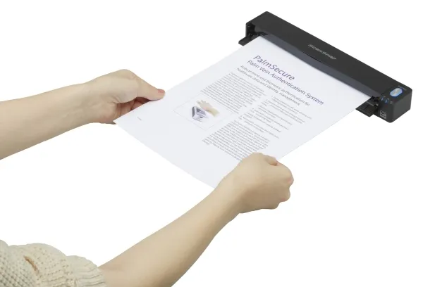 Ricoh ScanSnap iX100 - Scanner med papirfødning - Contact Image Sensor (CIS) - 216 x 863 mm - 600 dpi x 600 dpi - USB 2.0, Wi-Fi