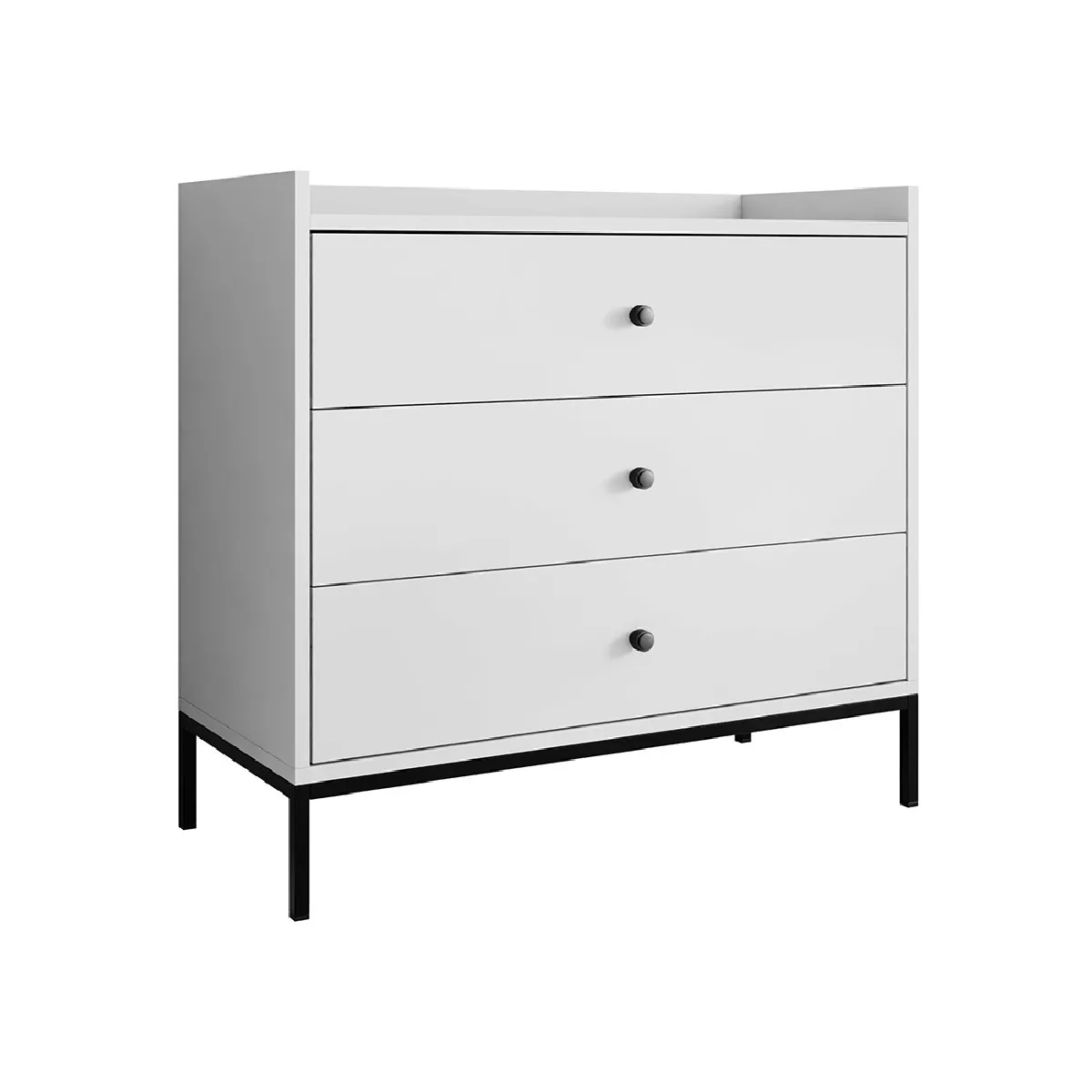 BESTMOBILIER Filipo Commode - Blanc
