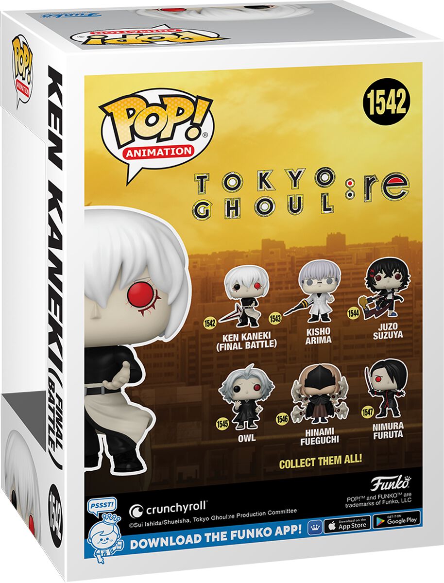ken Kaneki (Bataille Finale) - Funko Pop! n°1542 | Tokyo Ghoul Funko Pop!