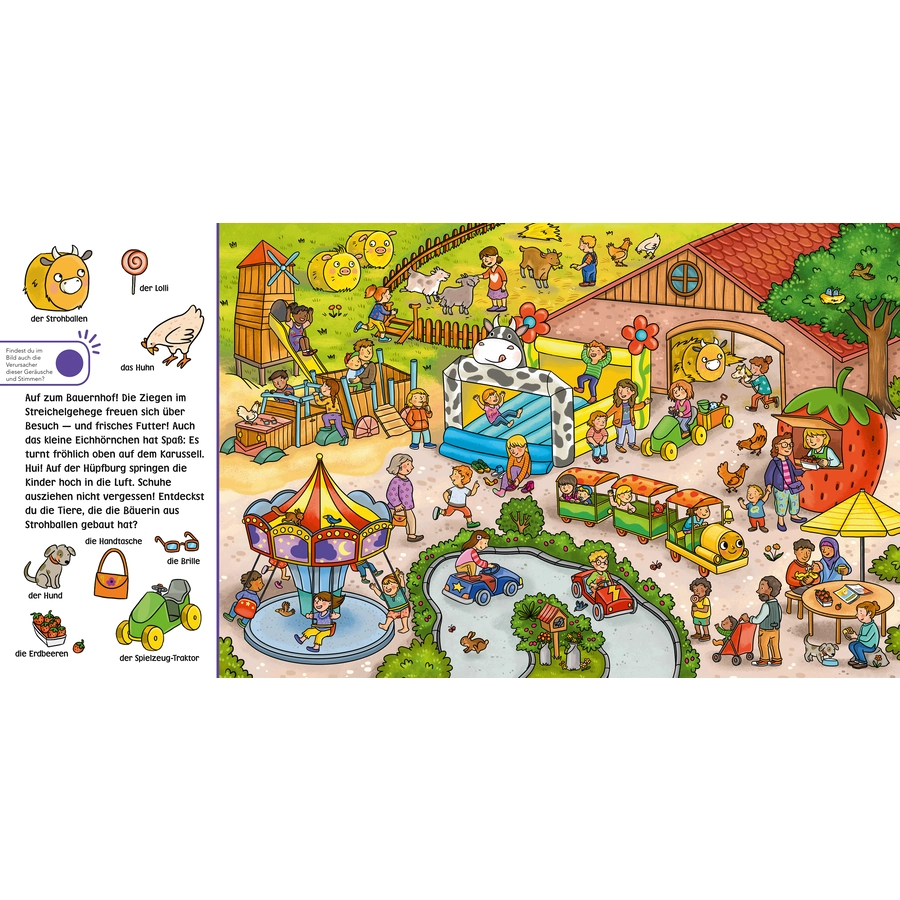 CARLSEN Hör mal (Soundbuch): Wimmelbuch: Spielplatz
