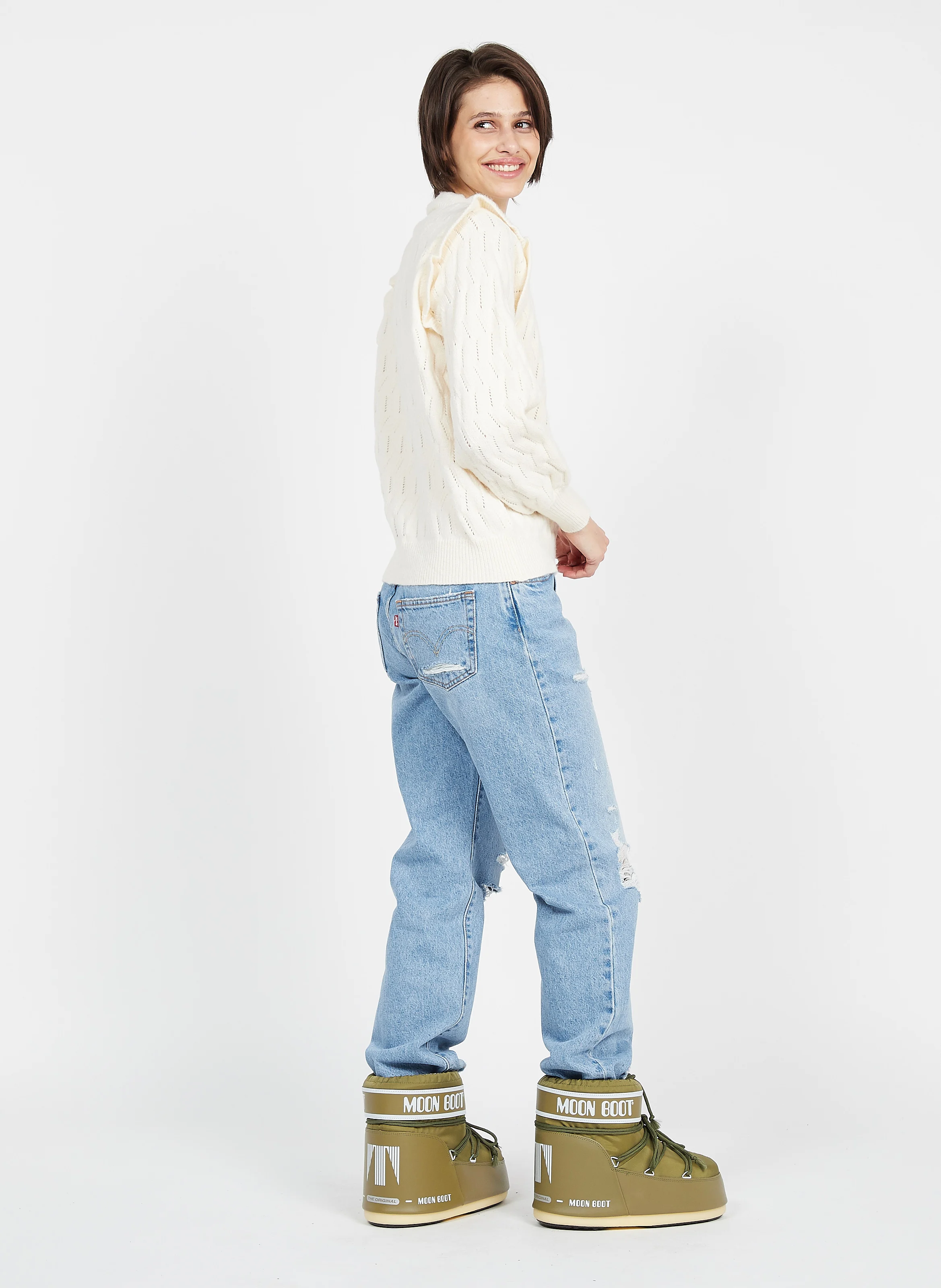 90'S 501 - Jean droit en coton| Bleu