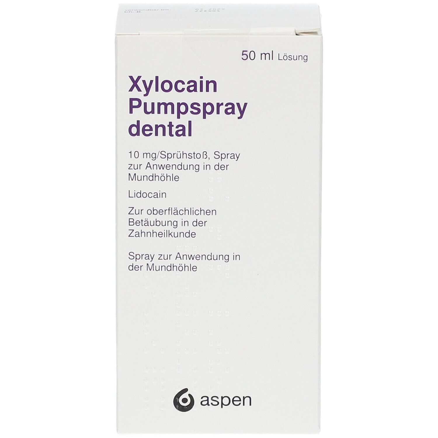 Xylocain® Pumpspray Dental