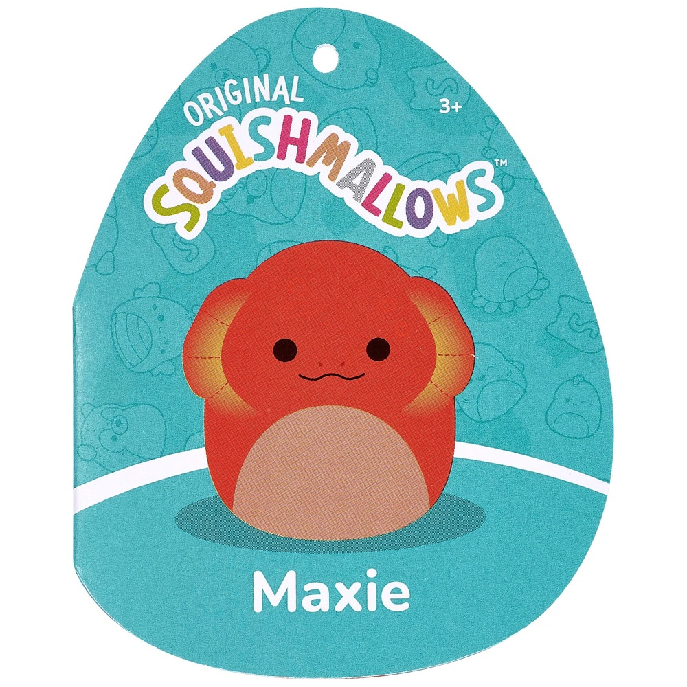 Original Squishmallows 30cm Maxie die rote Kragenechse Plüschtier