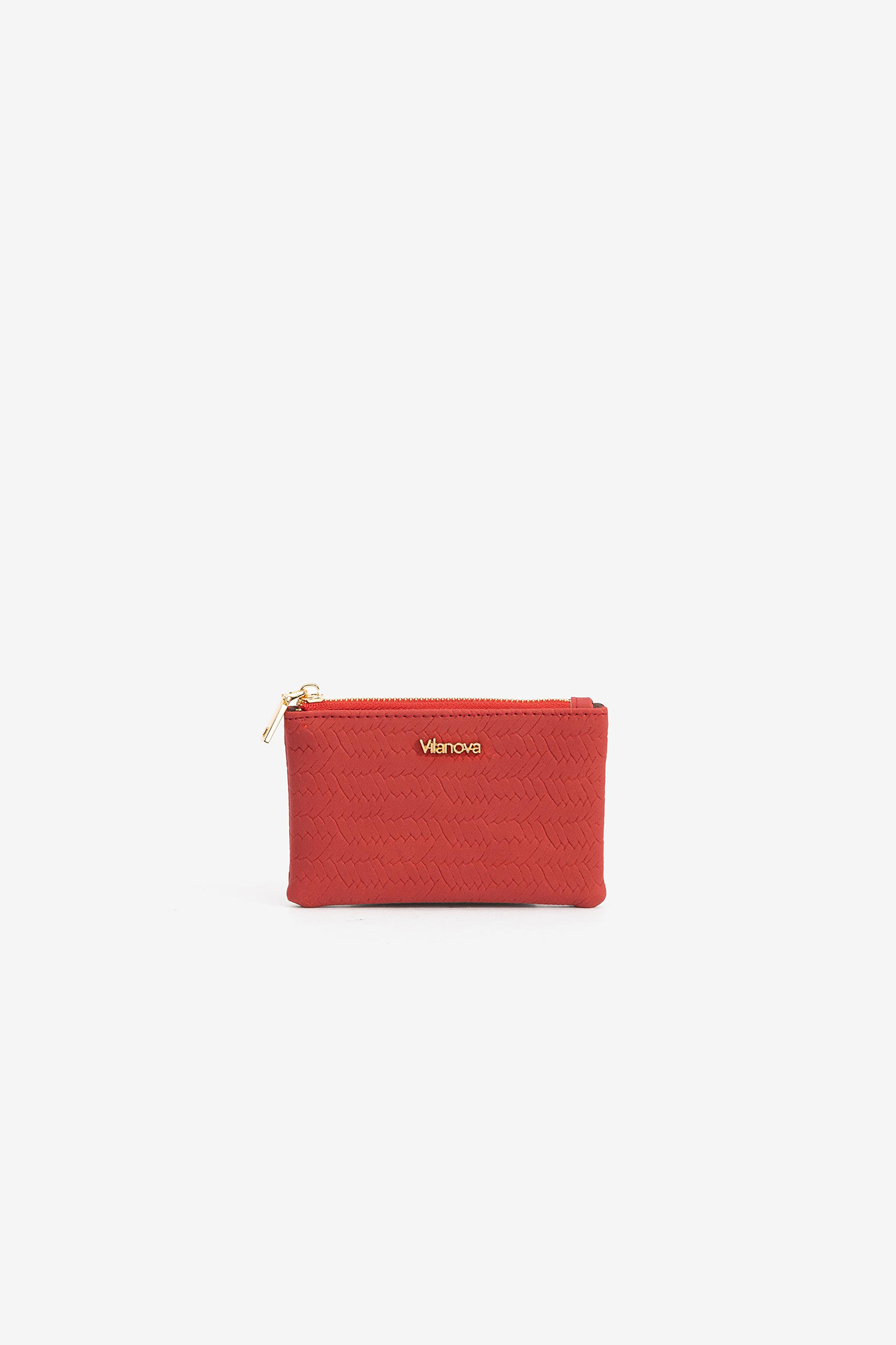 Bolsa pequena com fecho de zíper