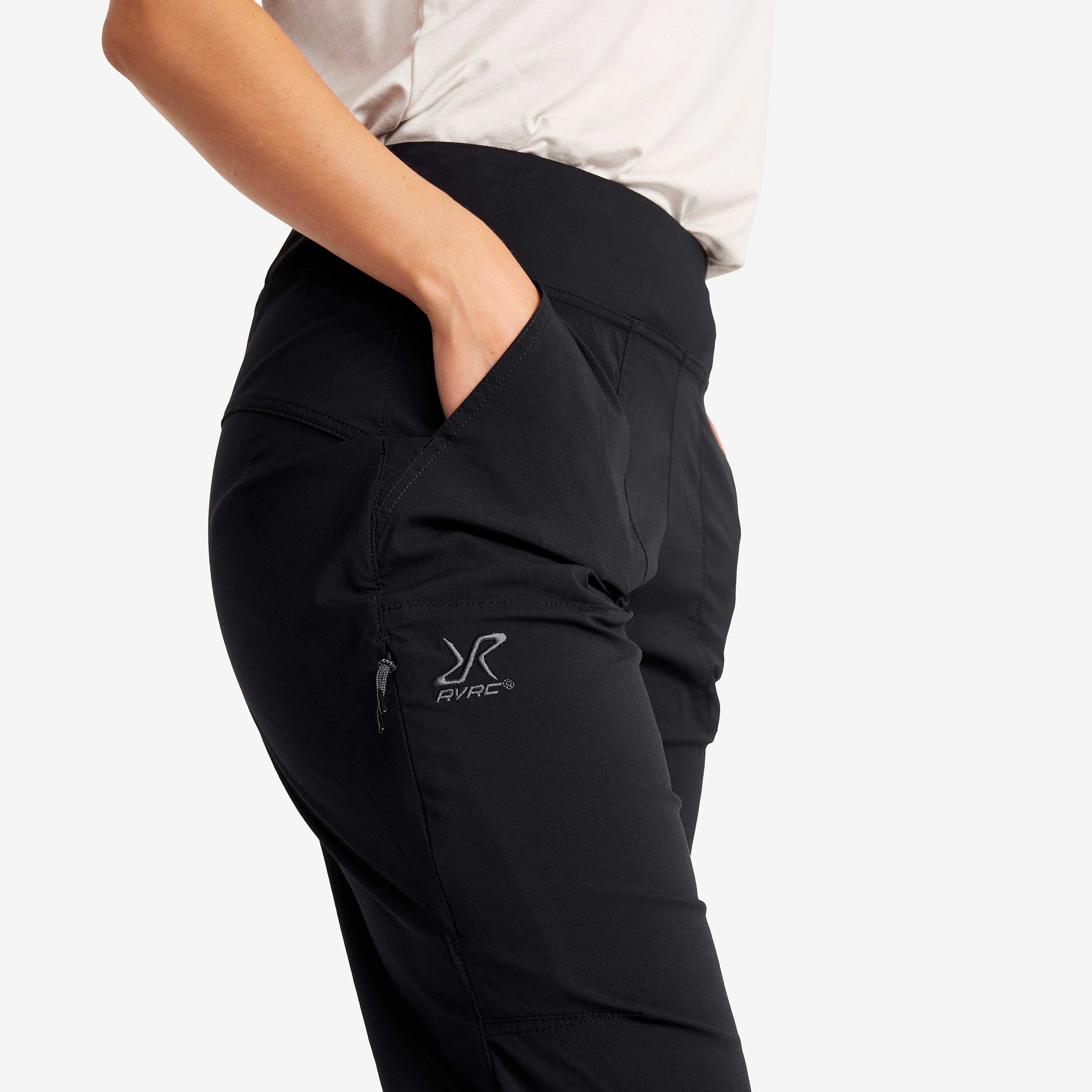Breezy Ankle Outdoor Pants Dame Black