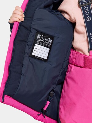 Didriksons Neptun Vinterjakke, Plastic Pink