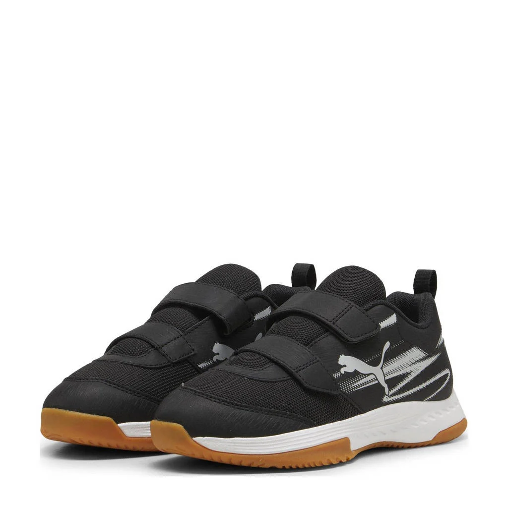 Puma Varion II V Jrzaalsportschoenen zwart/lichtgrijs