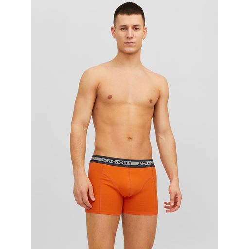 Jack&Jones 3-pak Underbukser, Orange/Blå/Grå, L