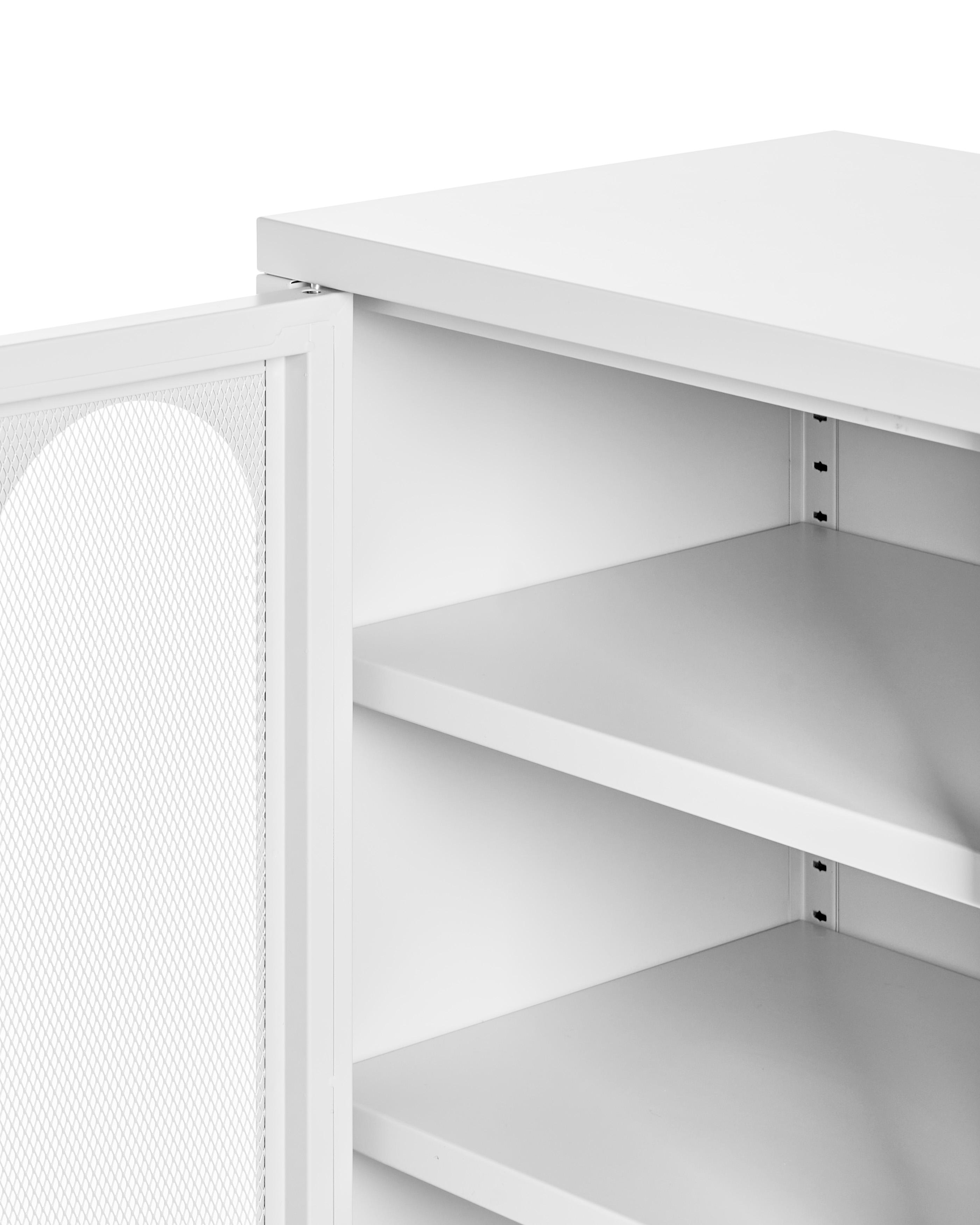 Dressoir SOLETTA Metaal Wit