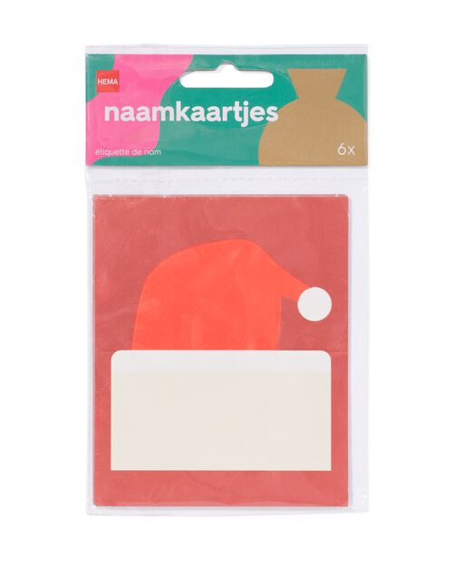porte-nom - 6 pièces