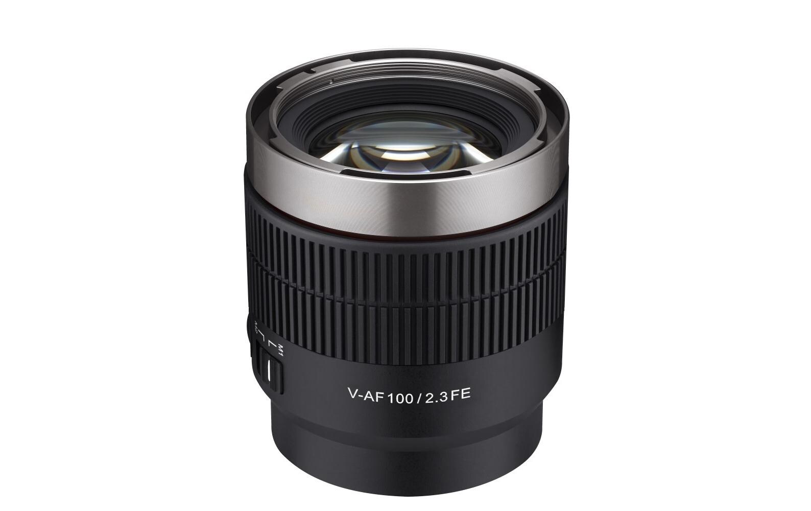 Festbrennweite V-AF 100mm T/2.3 – Sony E-Mount<br>Kompaktes Cine-Objektiv mit Autofokus für E-Mount Kameras