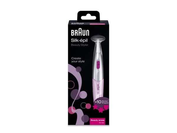 Braun Silk-épil FG 1100, Sølv, Hvit, AAA, Alkalinsk, 1.5 V, 120 min, 45 mm
