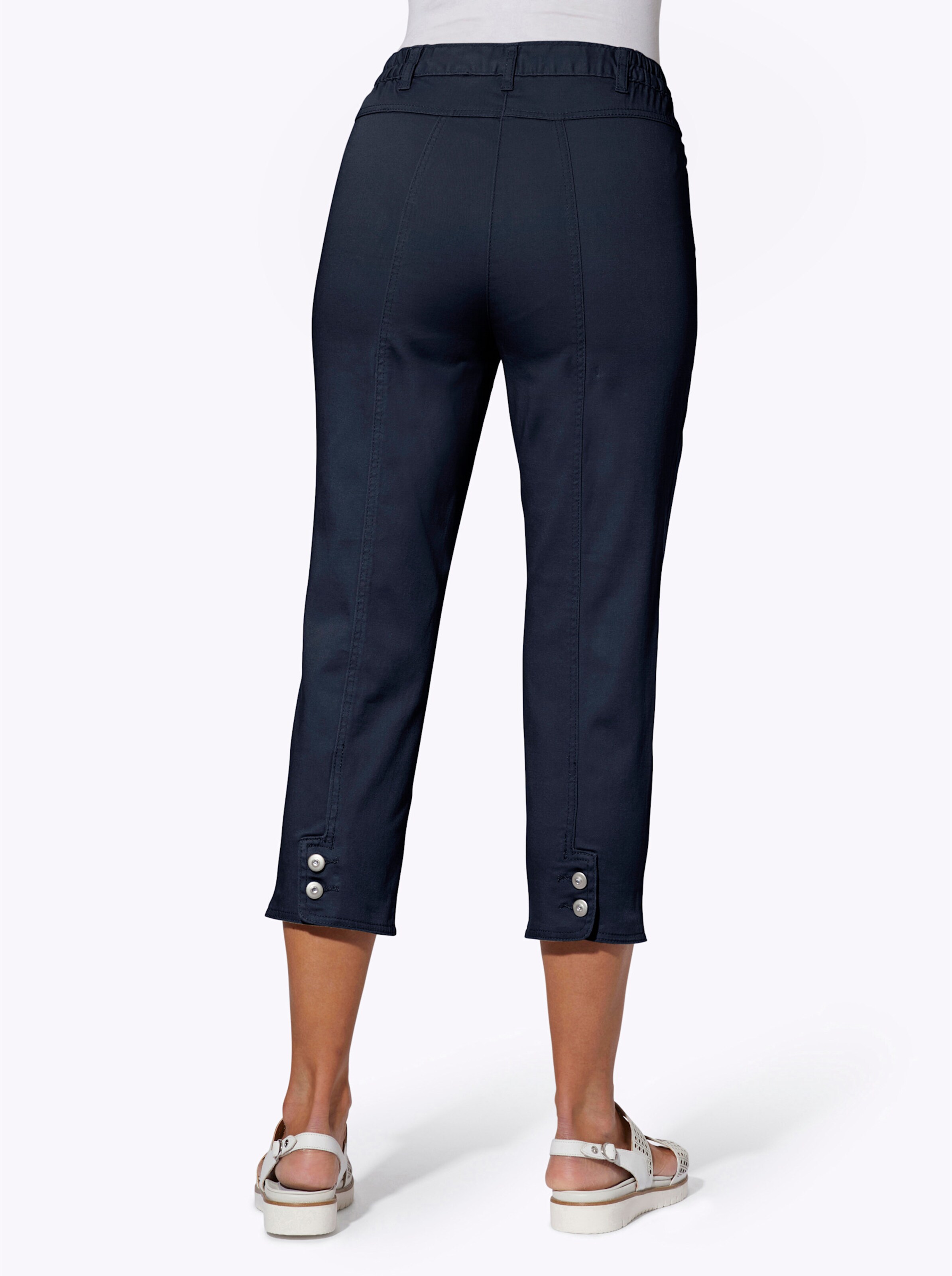 7/8-Jeans in marine
