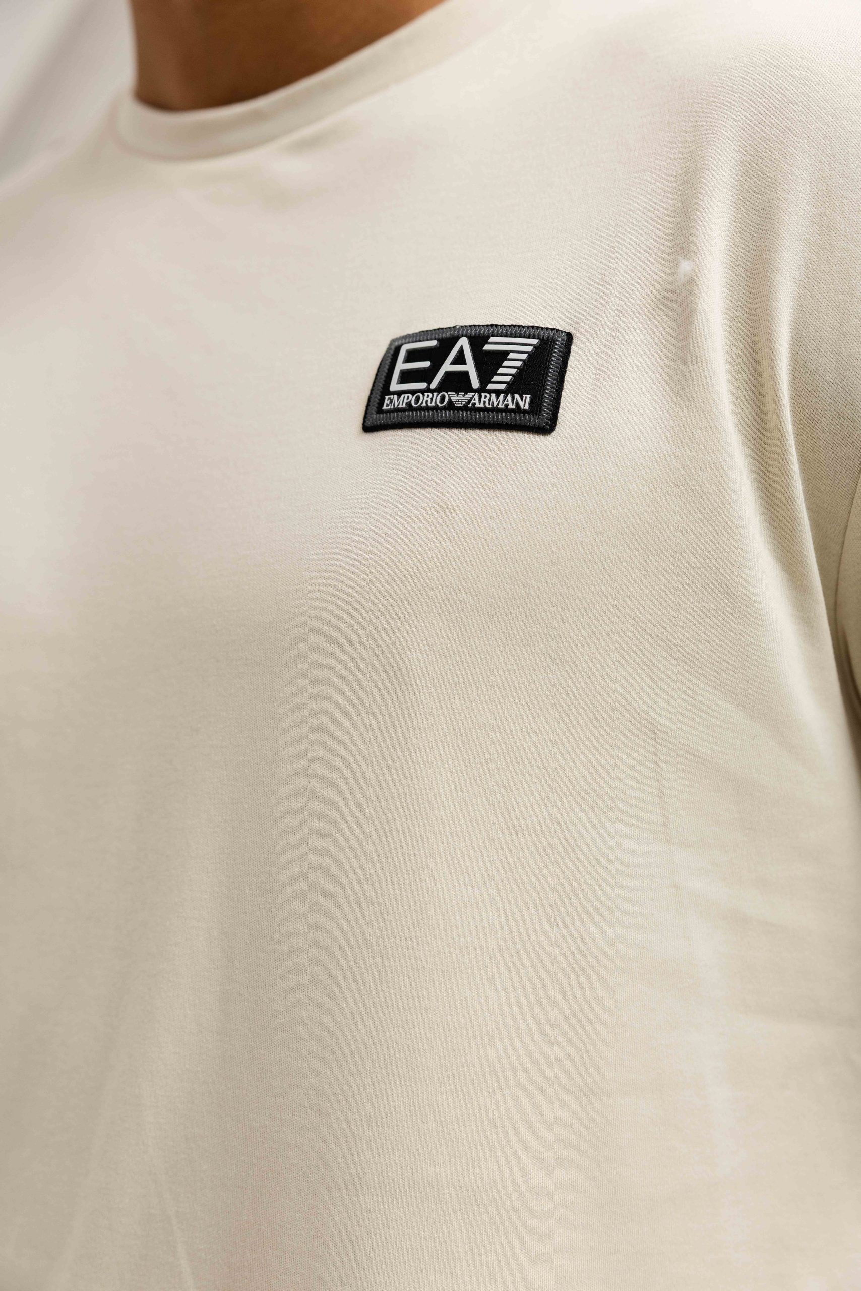 EA7 Emporio Armani 7M000516 T-Shirt Heren Beige