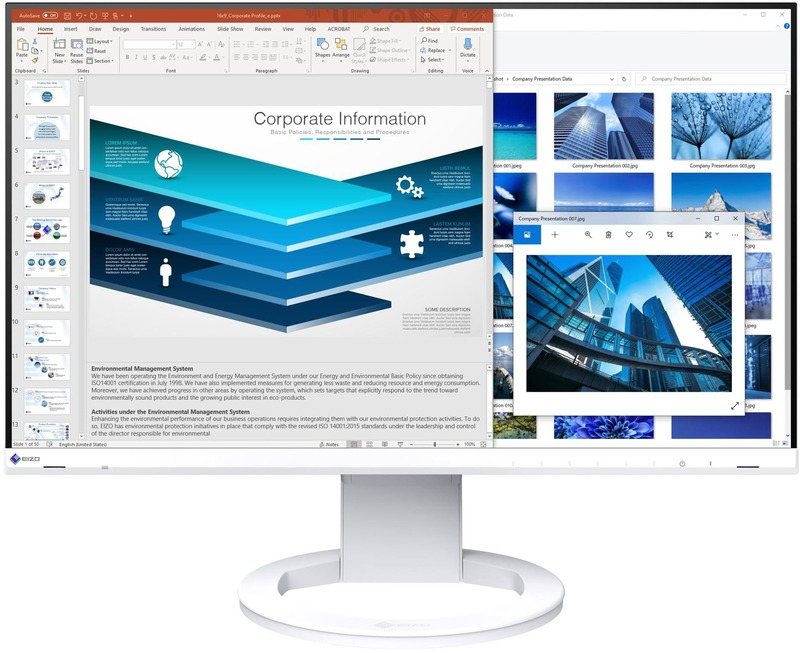 Eizo Monitor FlexScan EV2480-Swiss Edition, weiss, 23.8 '', 1920 x 1080 px