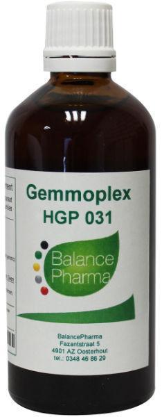 Balance Pharma Gemmoplex HGP031 Ooglymf 100ml