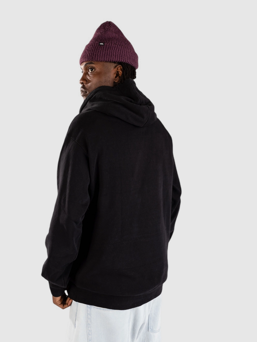 Misfit Shapes Blame Us Hoodie pigment black